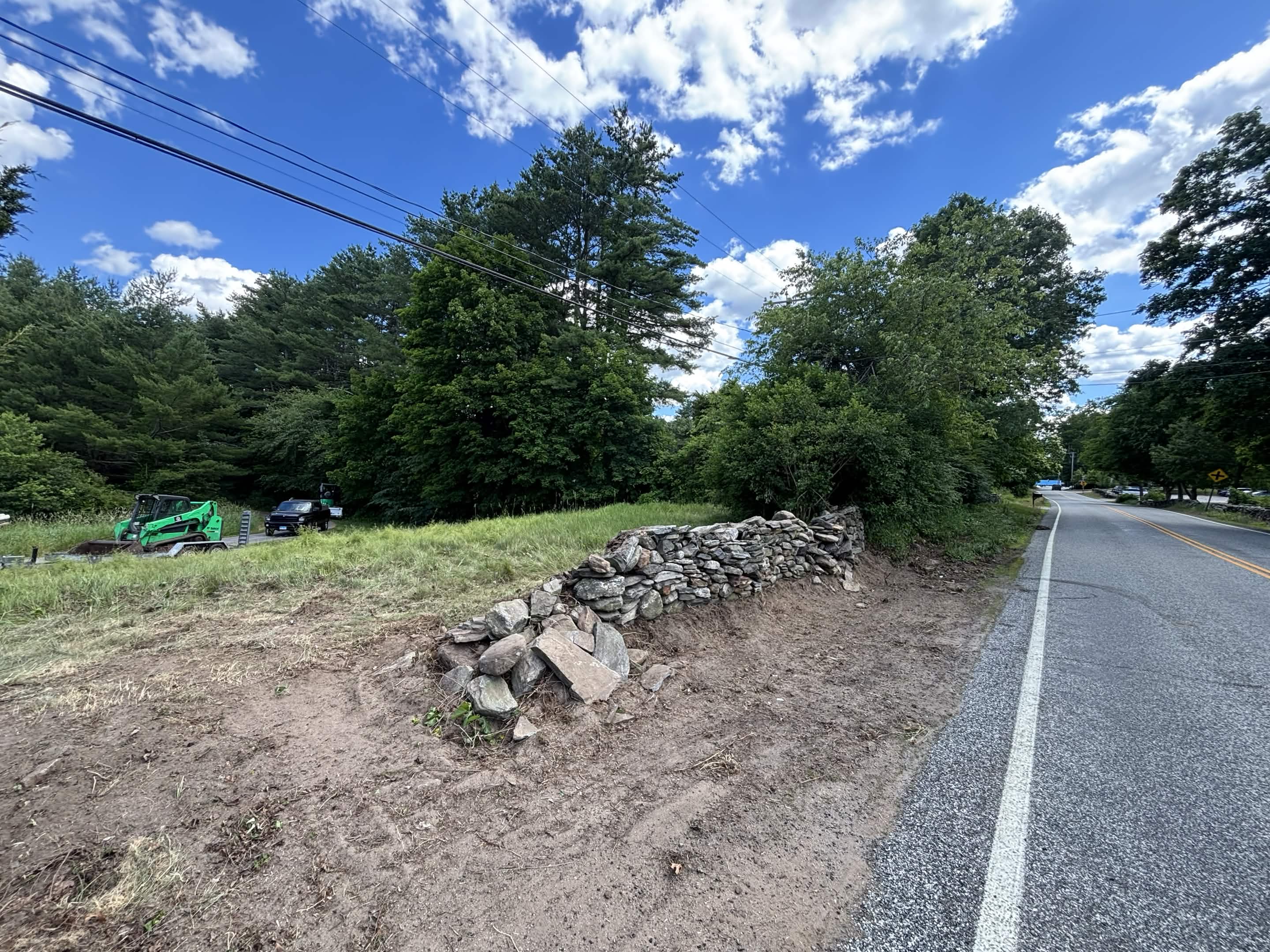 Full property cleared of invasive poison ivy and brush